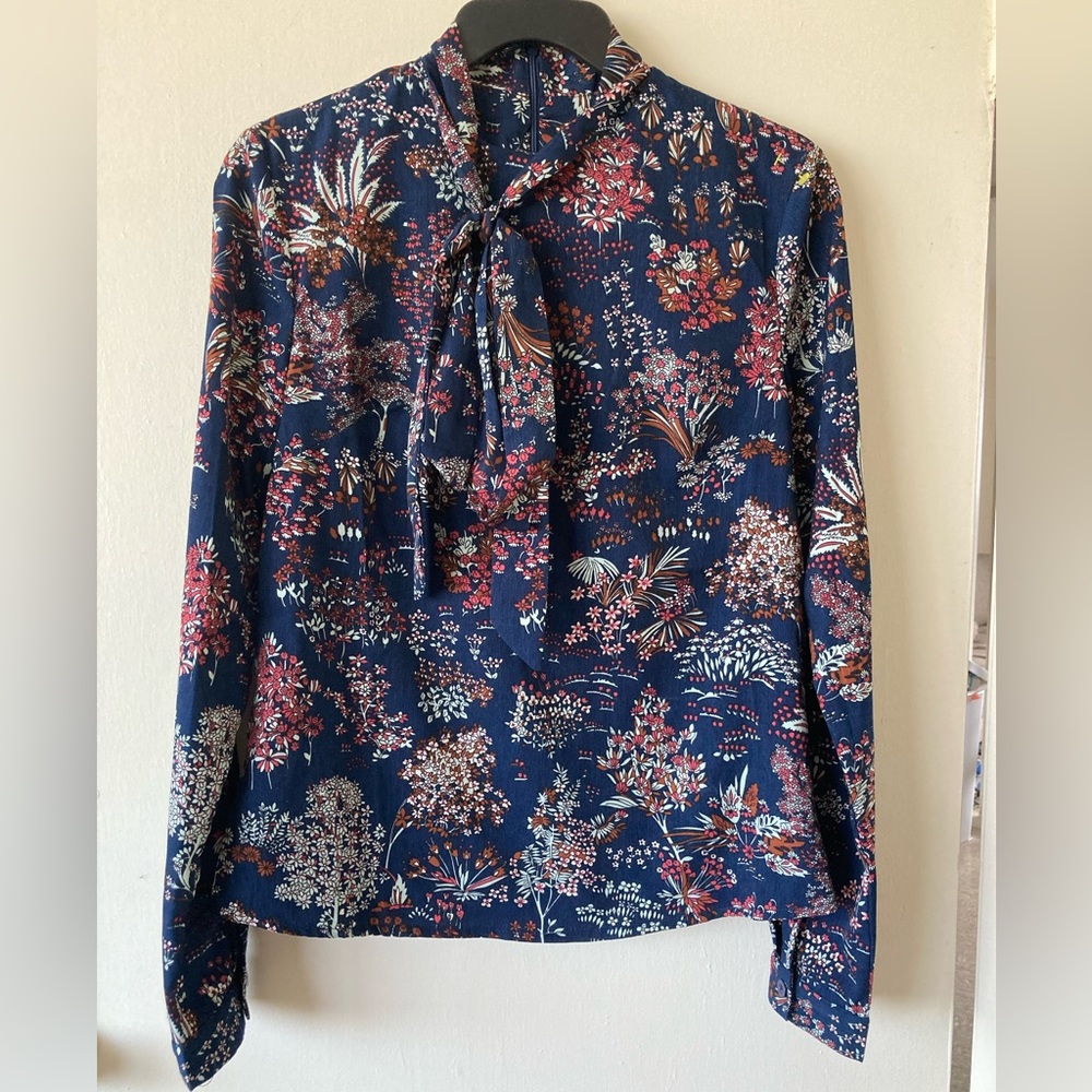 Nasty Gal Floral Blouse Size 2.